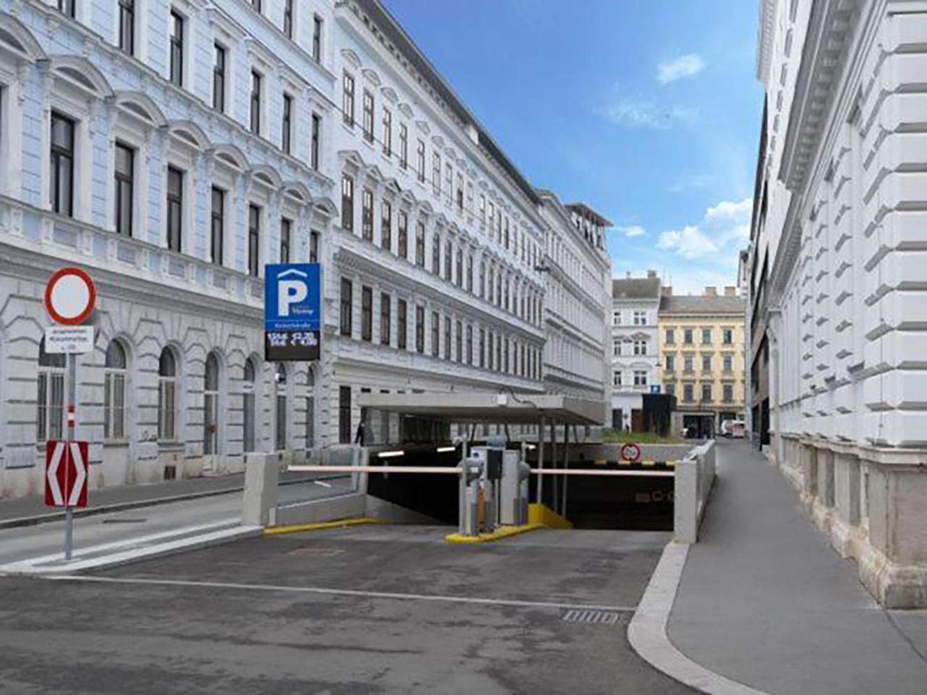 Apartamento Downtown Bliss Modern Retreat With Free Parking And Fast Internet 600 Mbits Viena Exterior foto
